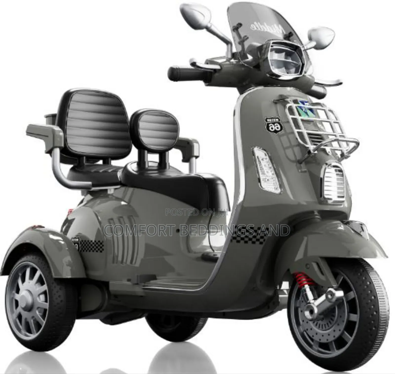 Double Carrier Rechargeable Motorcycle