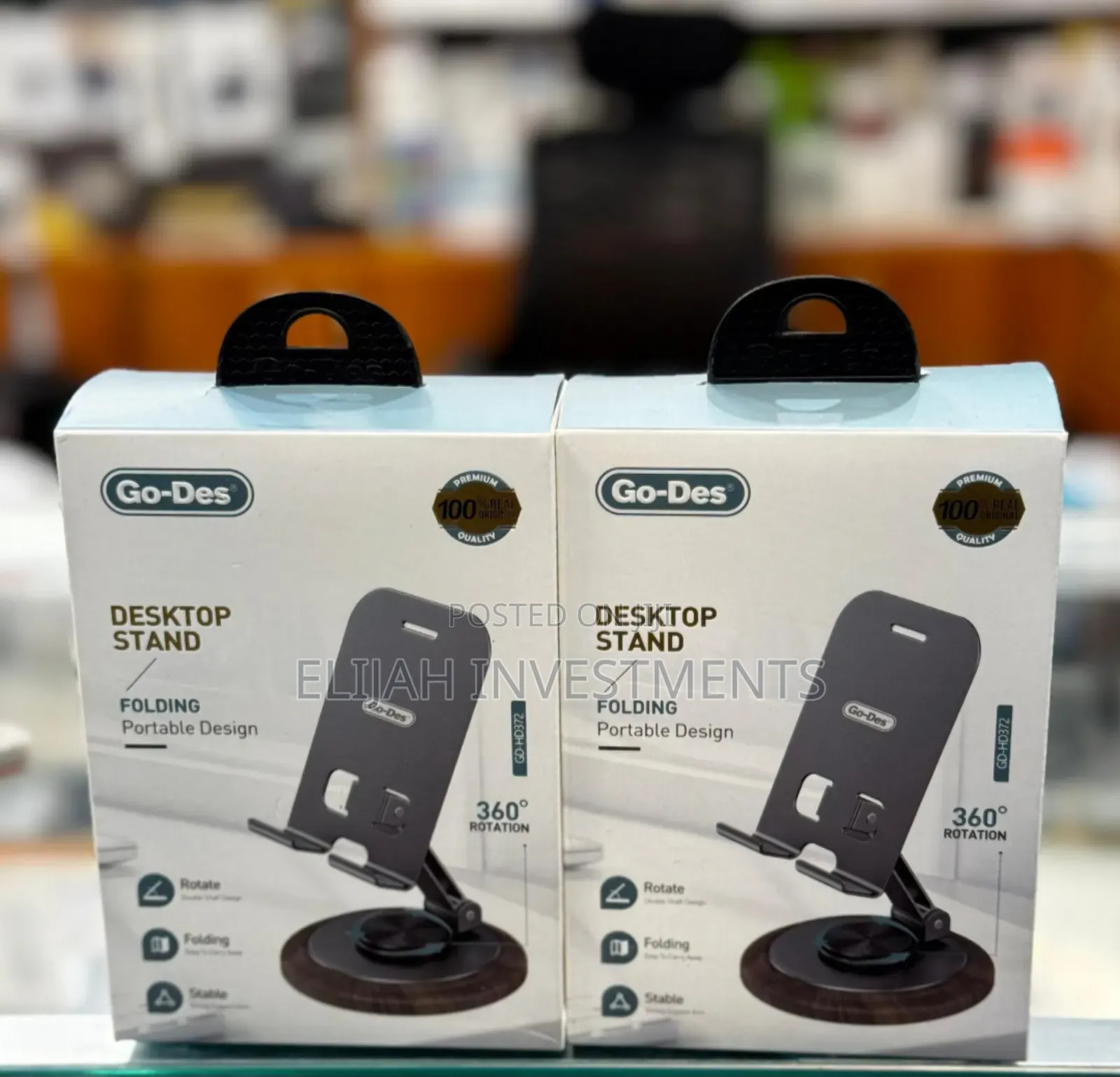Go Des Desktop Rotating Stand