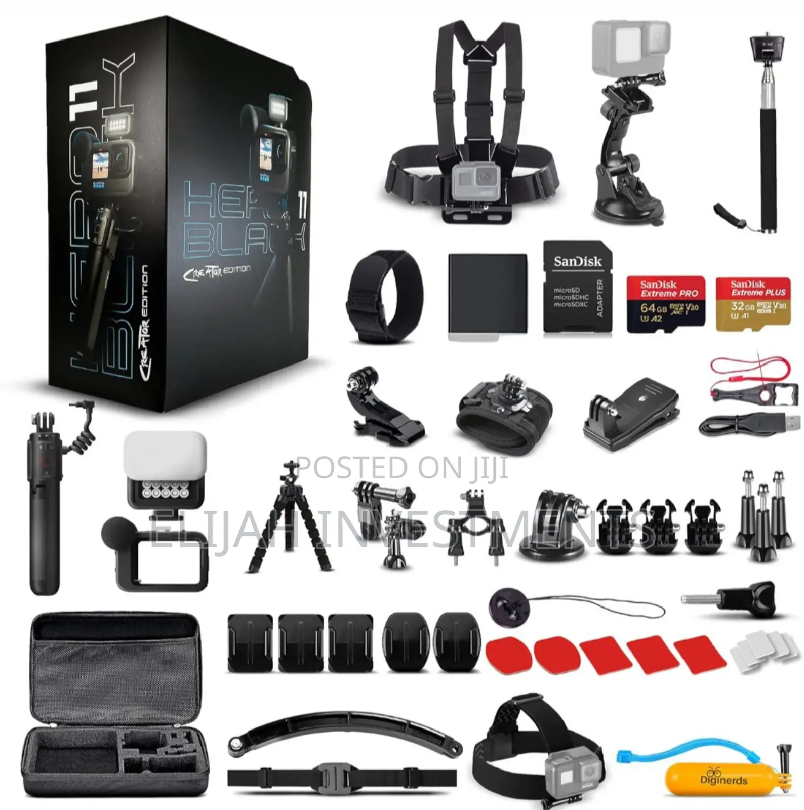 Go Pro Hero Black Comb Set