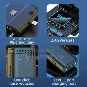 2.4g Wireless Microphone for Mobile and Camera
