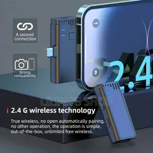 2.4g Wireless Microphone for Mobile and Camera