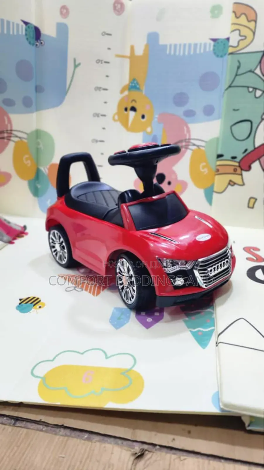 Baby Love Push Car Red