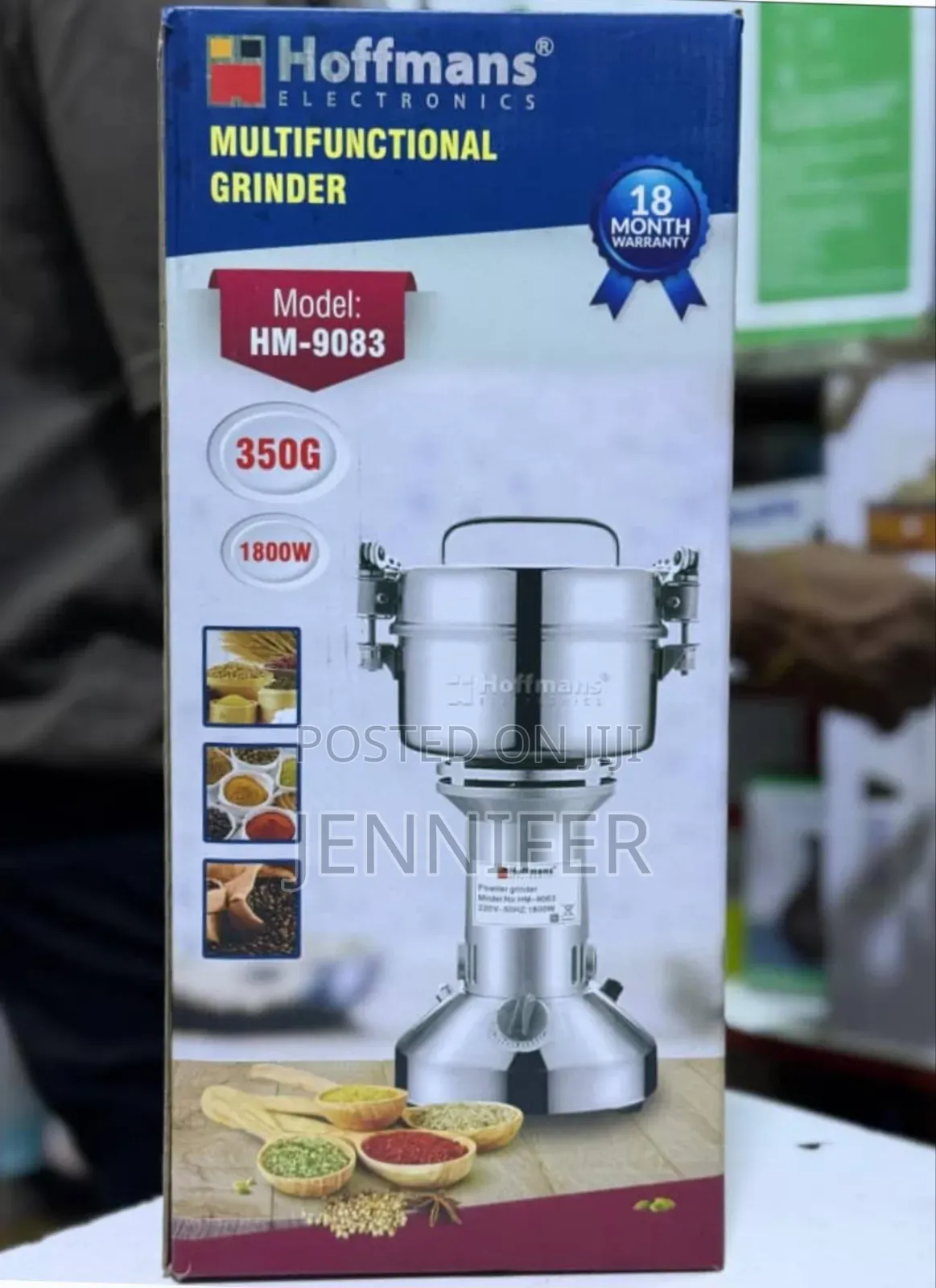 Hoffmans 350g Multifunction Grinder