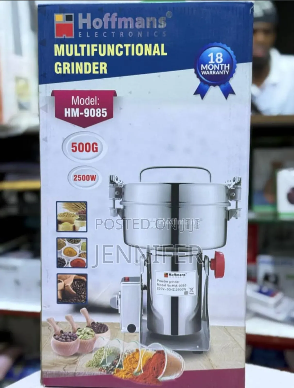 Hoffmans 500g Multifunction Grinder