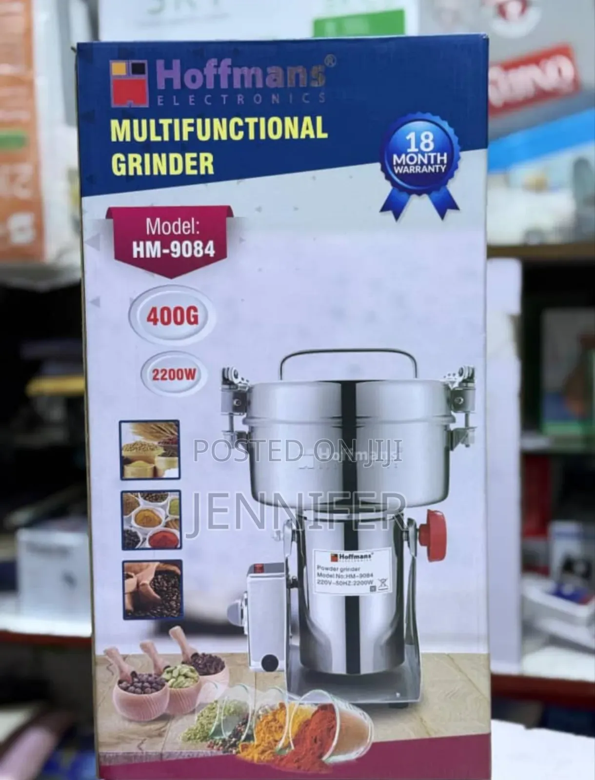 Hoffmans 400g Multifunction Grinder