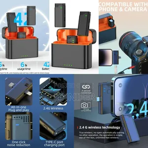 2.4g Wireless Microphone for Mobile and Camera