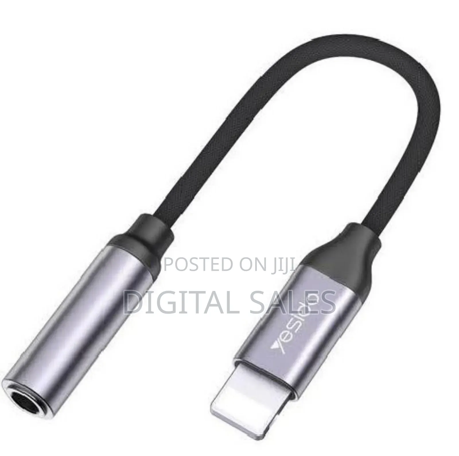 Yesido Audio Cable Lightning Usb-C to 3.5mm Headphoneadapter