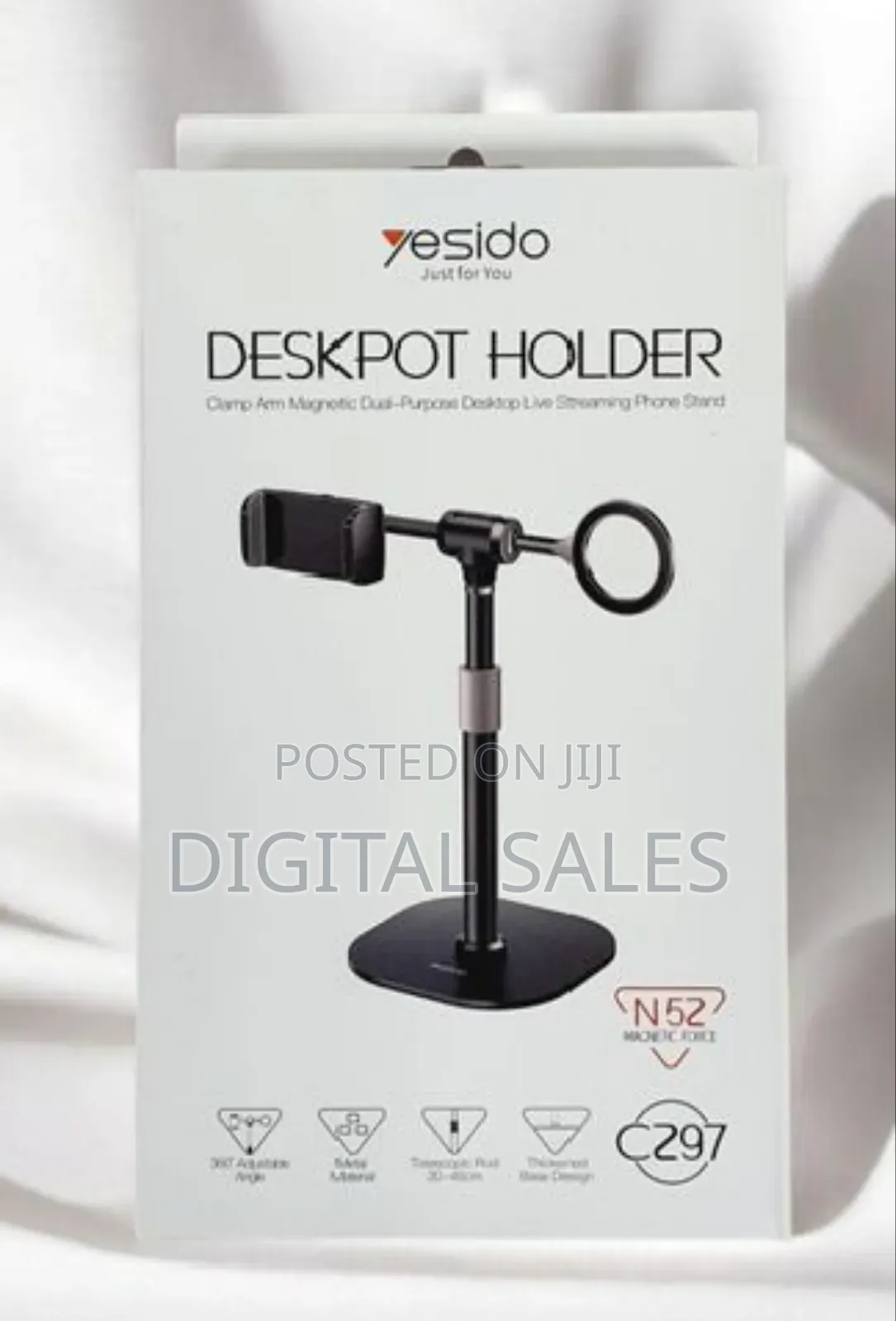 Dual Phone Clip Holder