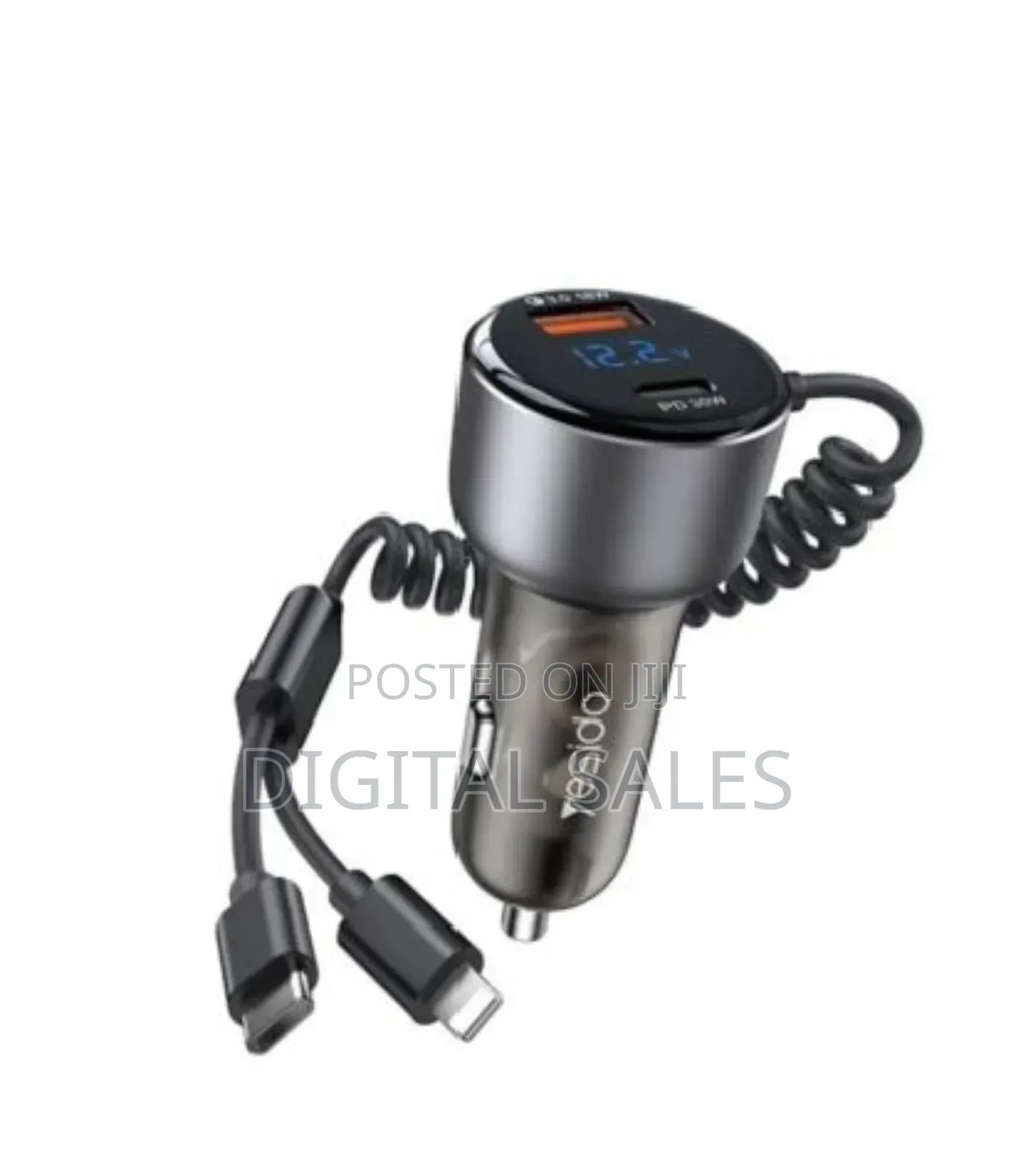 Yesido Y54 Usb+Type C 60w Car