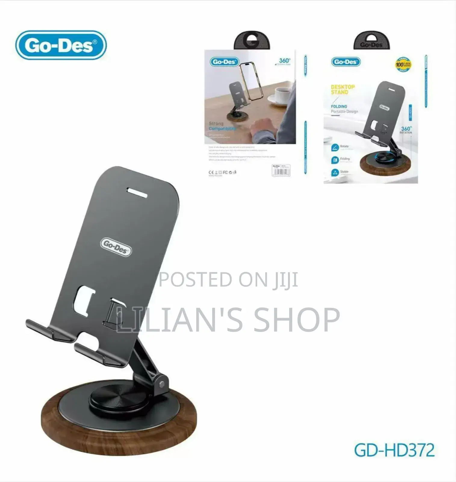 Go Des Desktop Rotating Stand