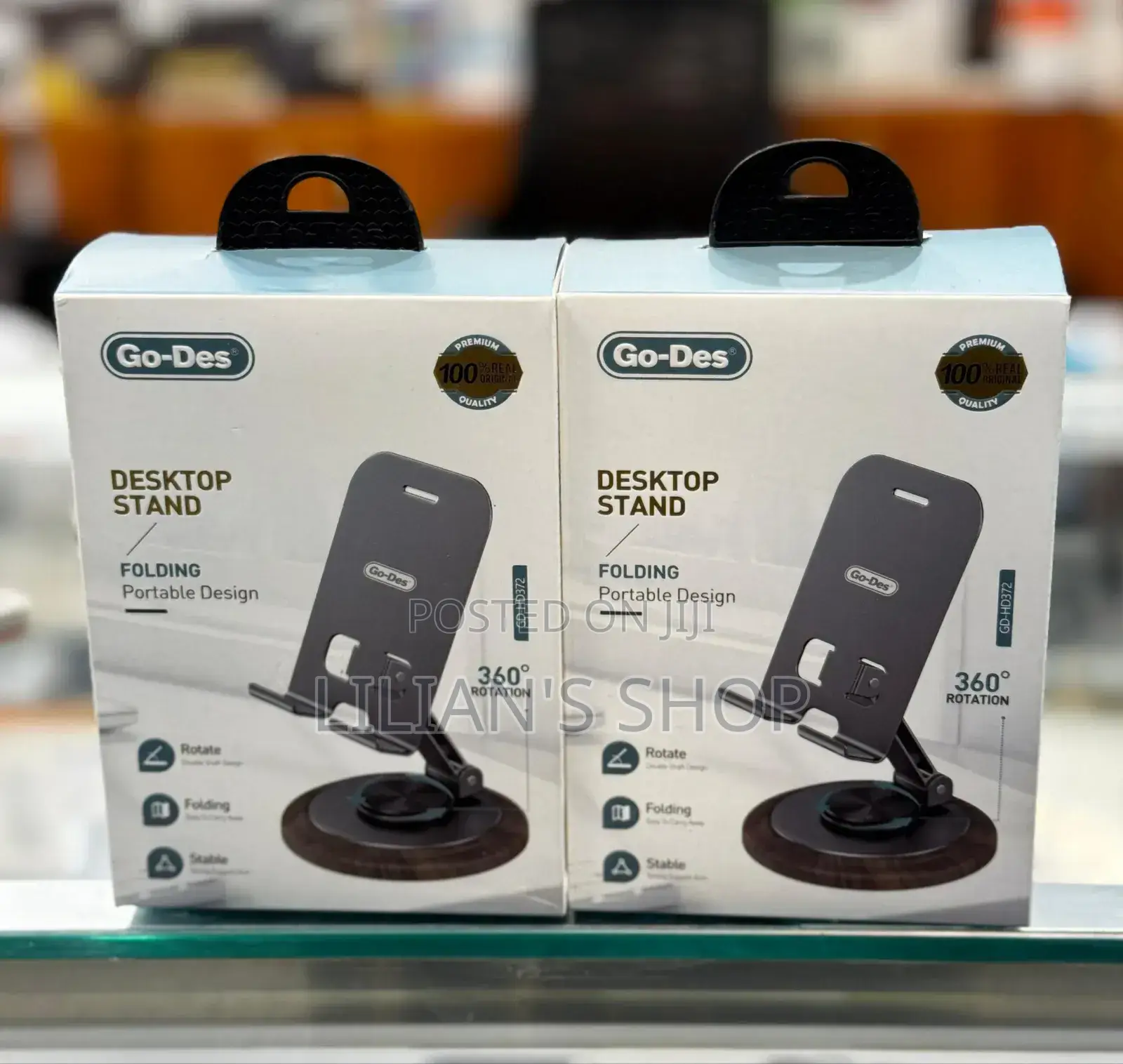 Go Des Desktop Rotating Stand