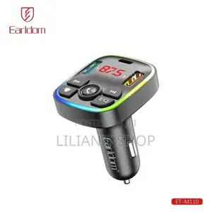 Earldom M110 4-in-1 Car Charger With Fm Transmitter