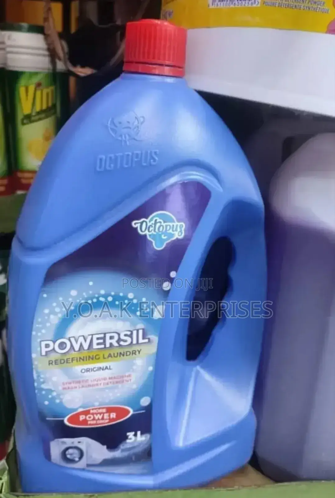 Octopus Washing Laundry Detergent