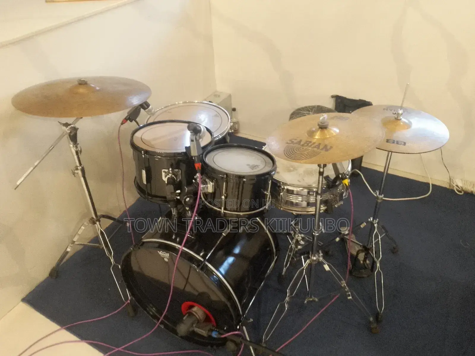 Hire Drums, With Microphones