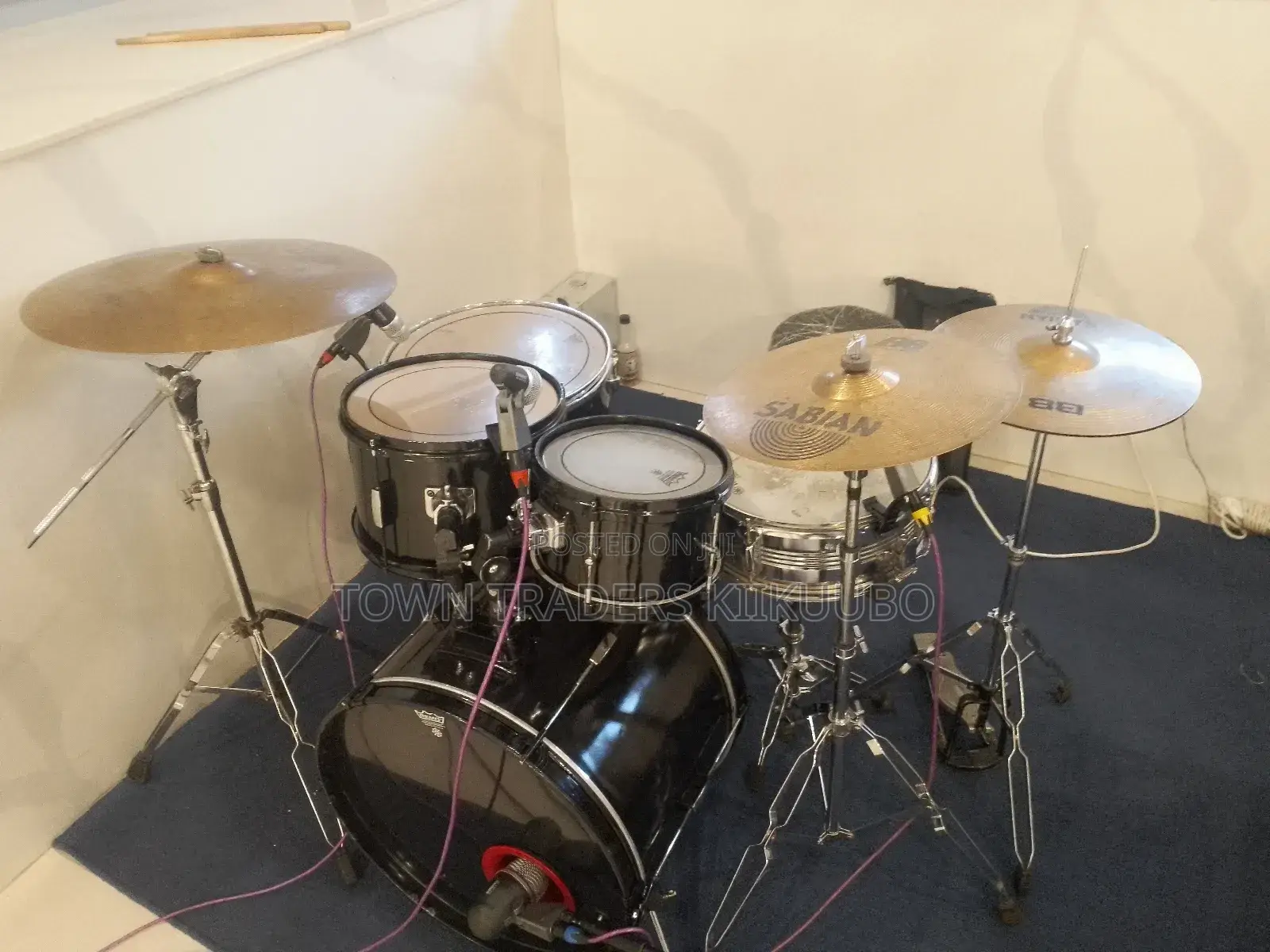 Hire Drums, With Microphones