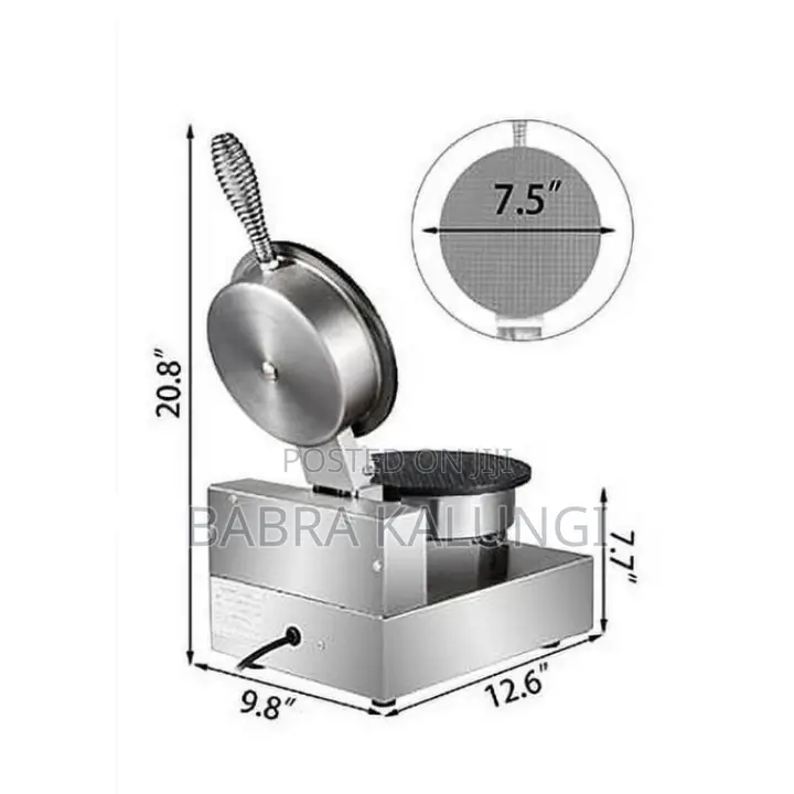 Commercial Waffle Ice Cream Cone Maker