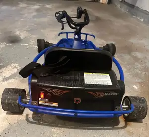 Razor Ground Force Drifter Electric Go Kart 4 Kids 4-12yrs - Metallic