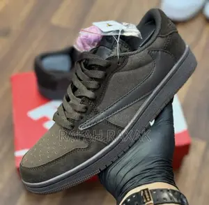 Travis Scott X Air Jordan1 Low Og “Velvet Brown” in Stock