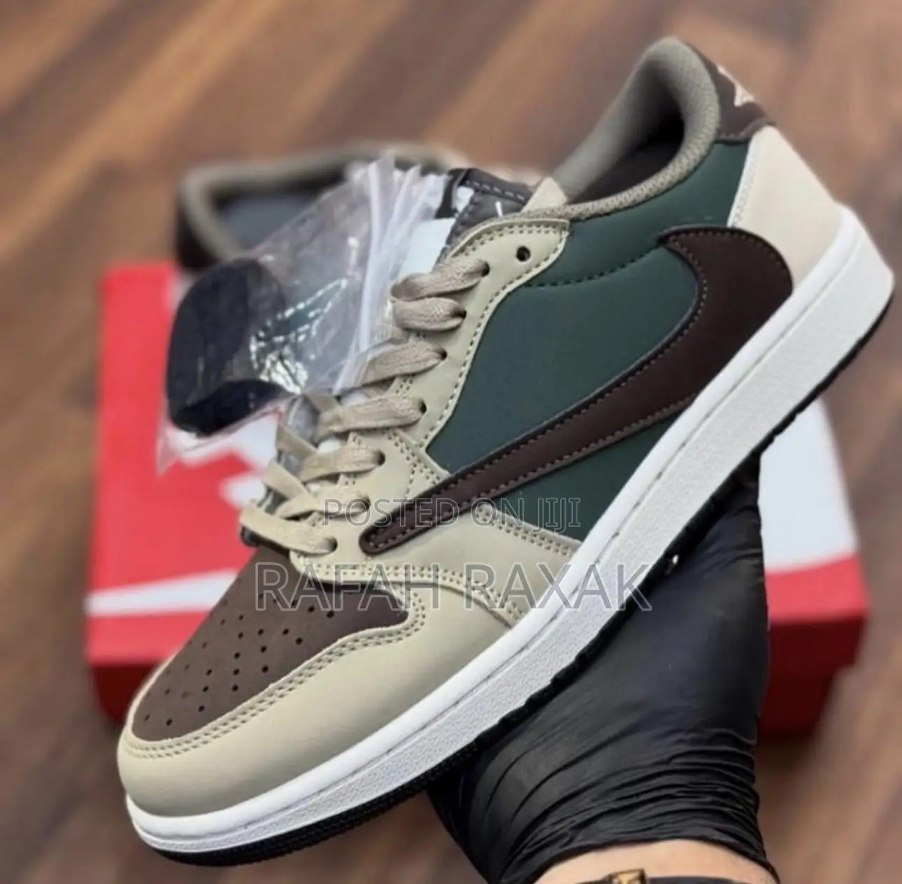Jordan 1 Low X Cactus Jack Travis Scott “Sail and Ridgerock”