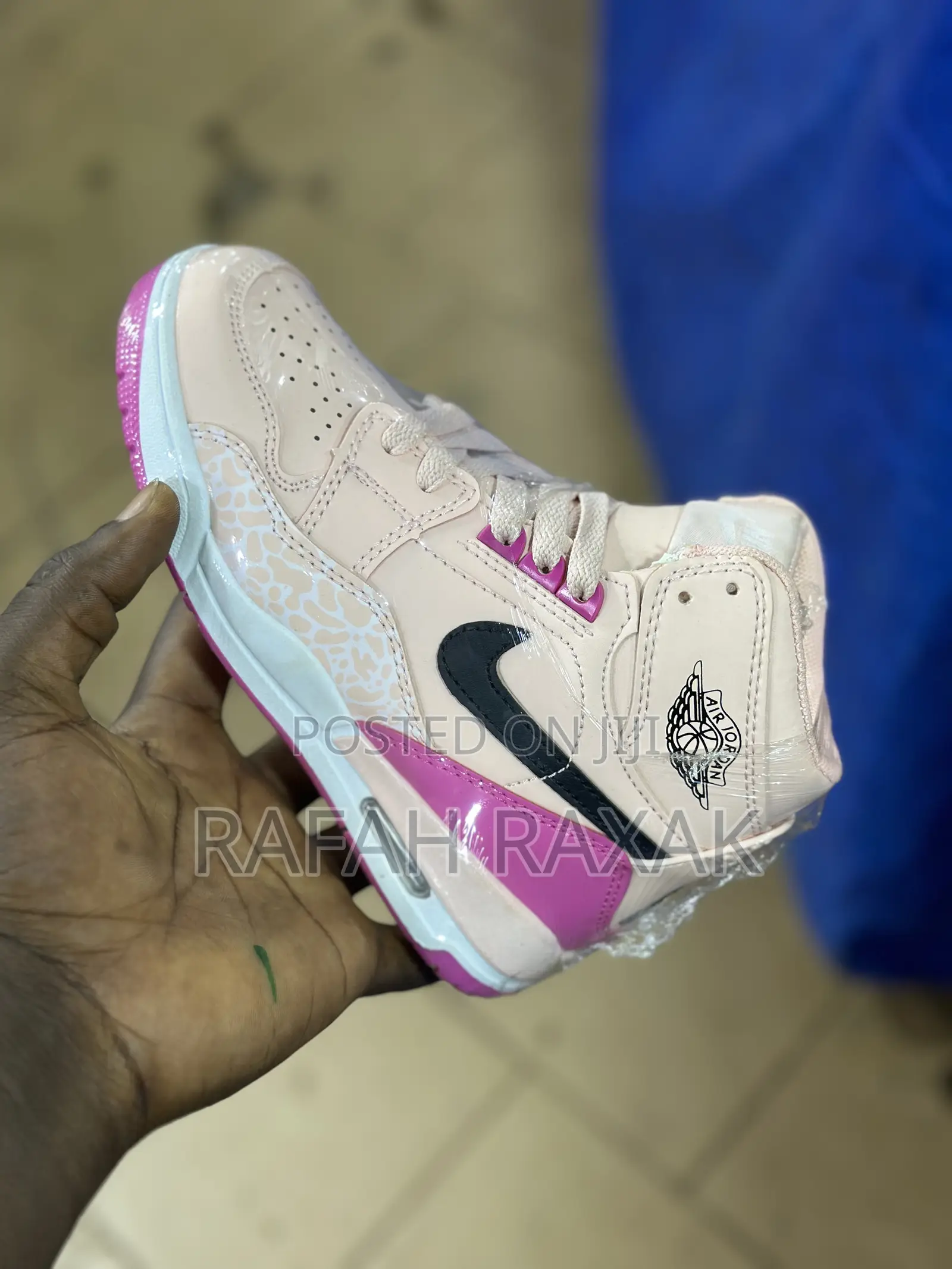Original Kid’S Nike Air Jordan Legacy Pink Girl’S Sneakers