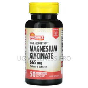 Photo - Sundance High Absorption Magnesium Glycinate 665 Mg, 50 Caps