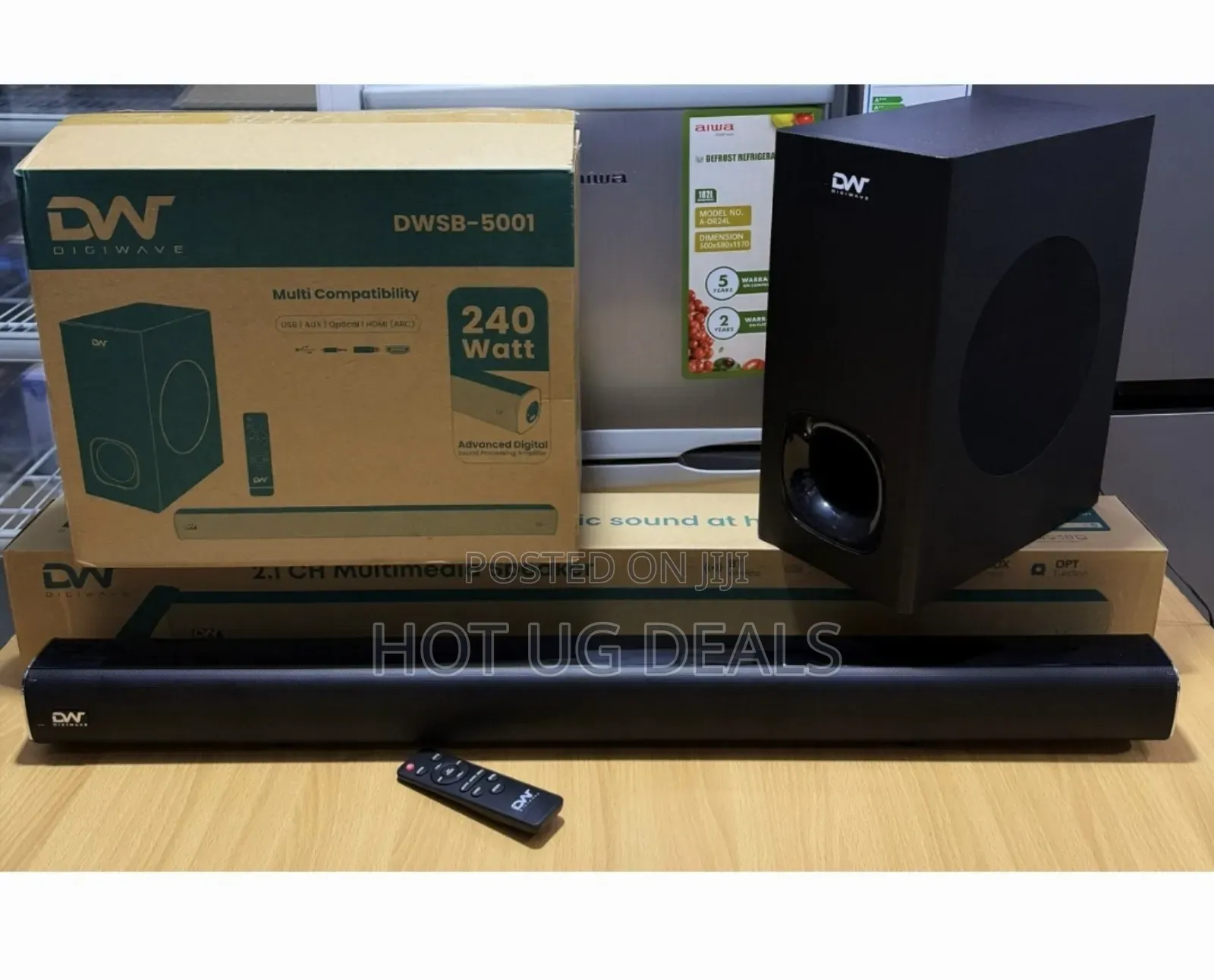 Digiwave Dwsb-5001 2.1 Ch Multimedia Speaker System.