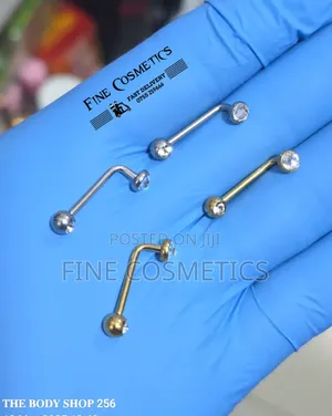 Christina Piercing Jewelry 14g Internaly Threaded L Bent Bar