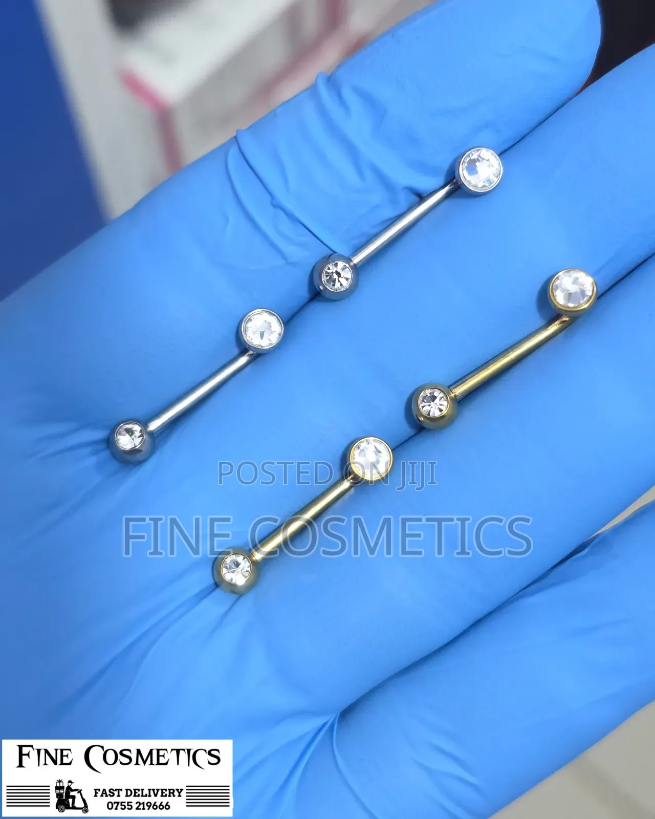Christina Piercing Jewelry 14g Internaly Threaded L Bent Bar