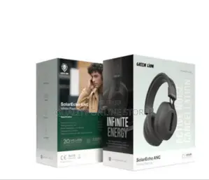 Black Green Lion Headset
