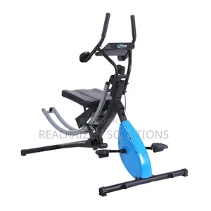 2 in 1 Ab Coaster Pedal Abdominal Machine Fitness Equipment