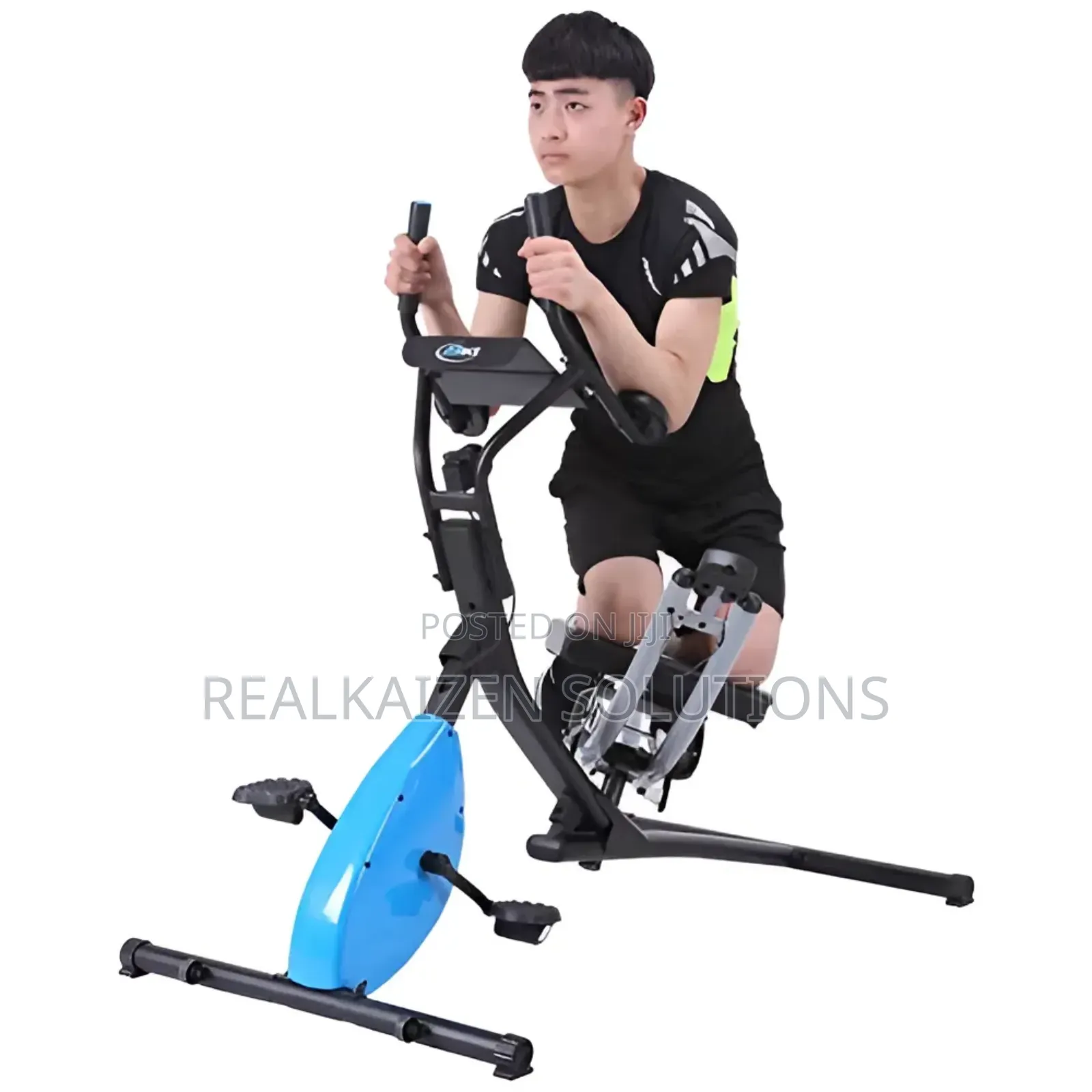 2 in 1 Ab Coaster Pedal Abdominal Machine Fitness Equipment