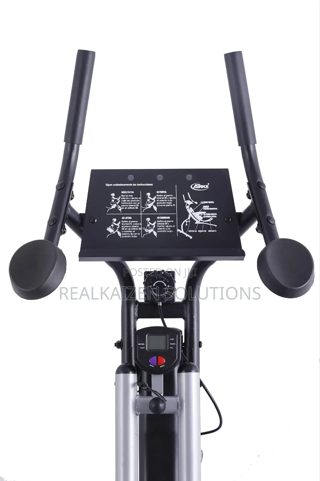 2 in 1 Ab Coaster Pedal Abdominal Machine Fitness Equipment