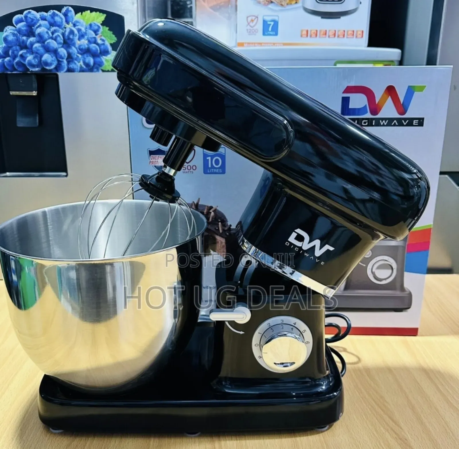 Digiwave 10ltr Stand Mixer 1200watts Bowl Capacity 10 Liters