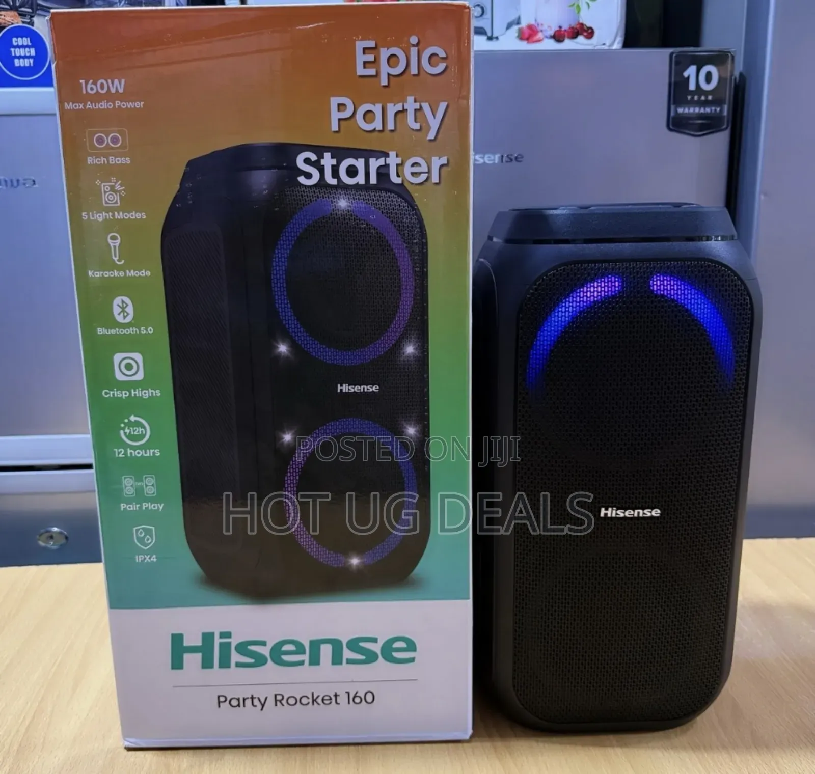 Hisense Party Rocker 160 Rechargeable With Subwoofer