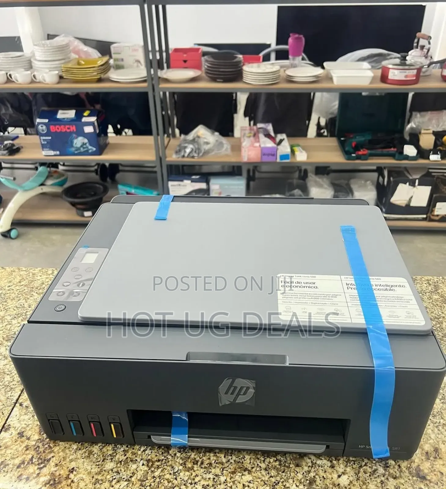 Hp Smart Tank 581 All-in-One Printer Print/Scan/Copy, Wi-Fi