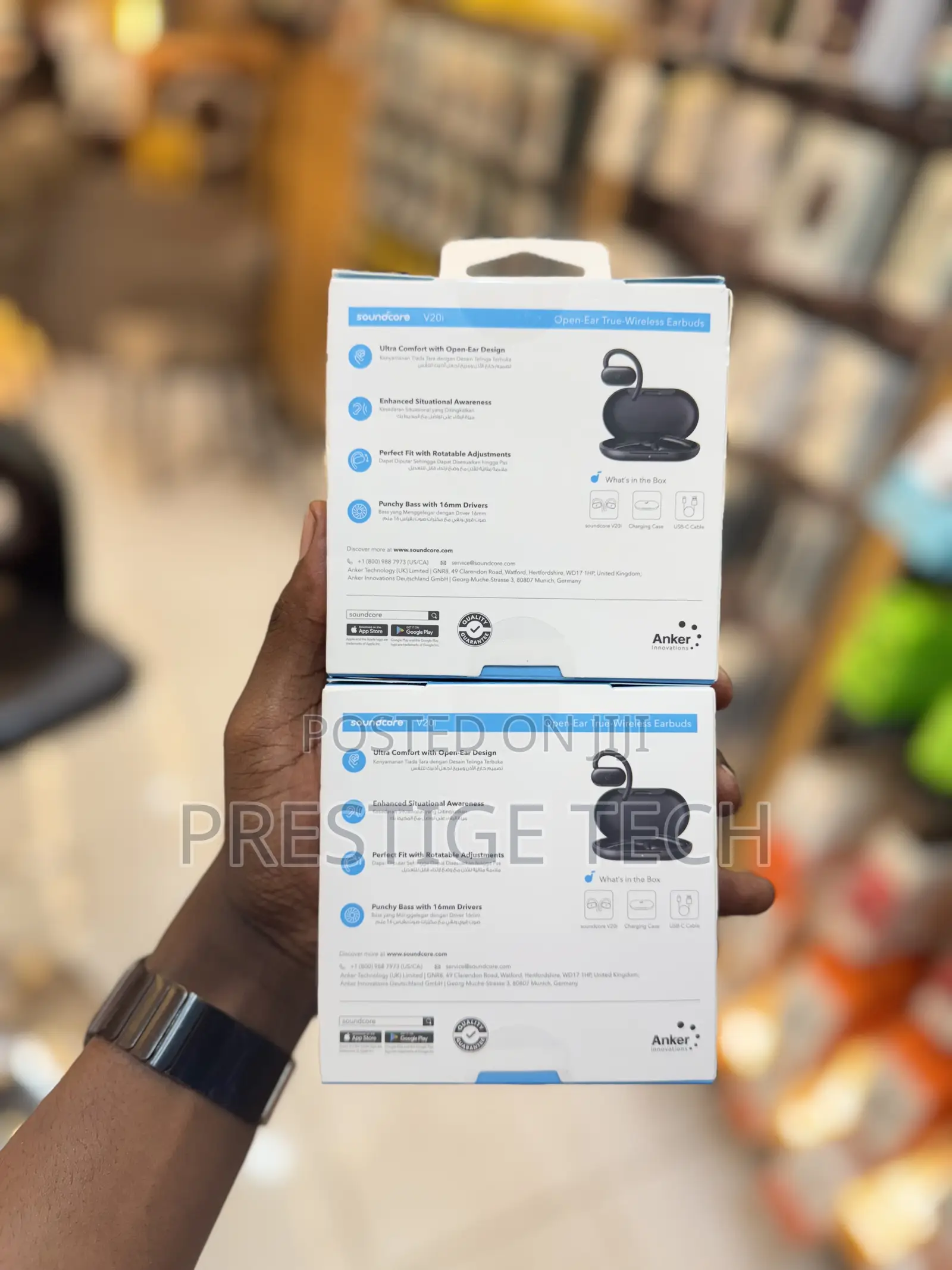 Anker V20i Open Ear Sport Headphones, Earbuds