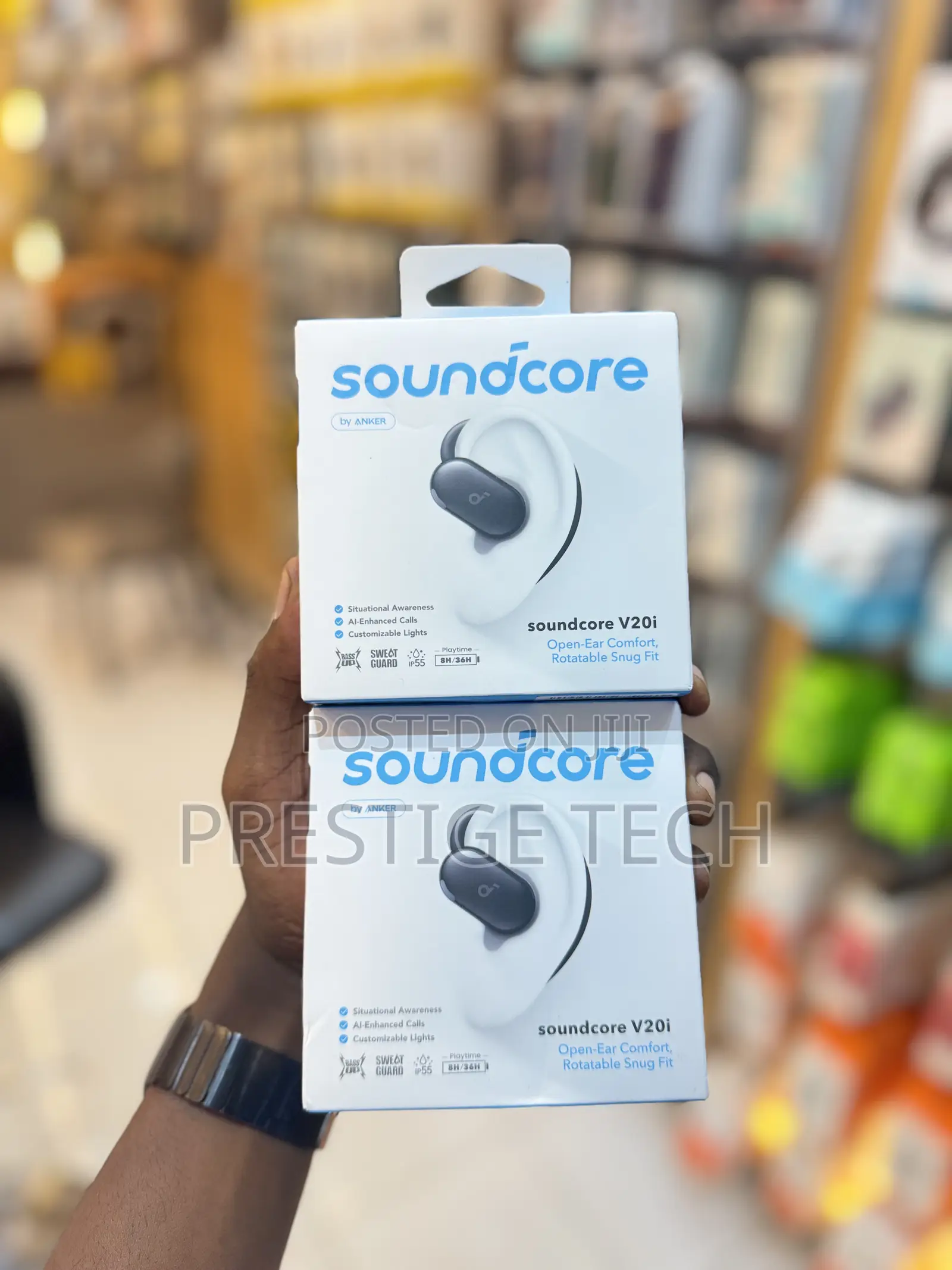 Anker V20i Open Ear Sport Headphones, Earbuds