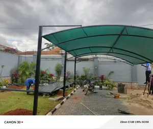 Carport Installation 17fts by 17fts