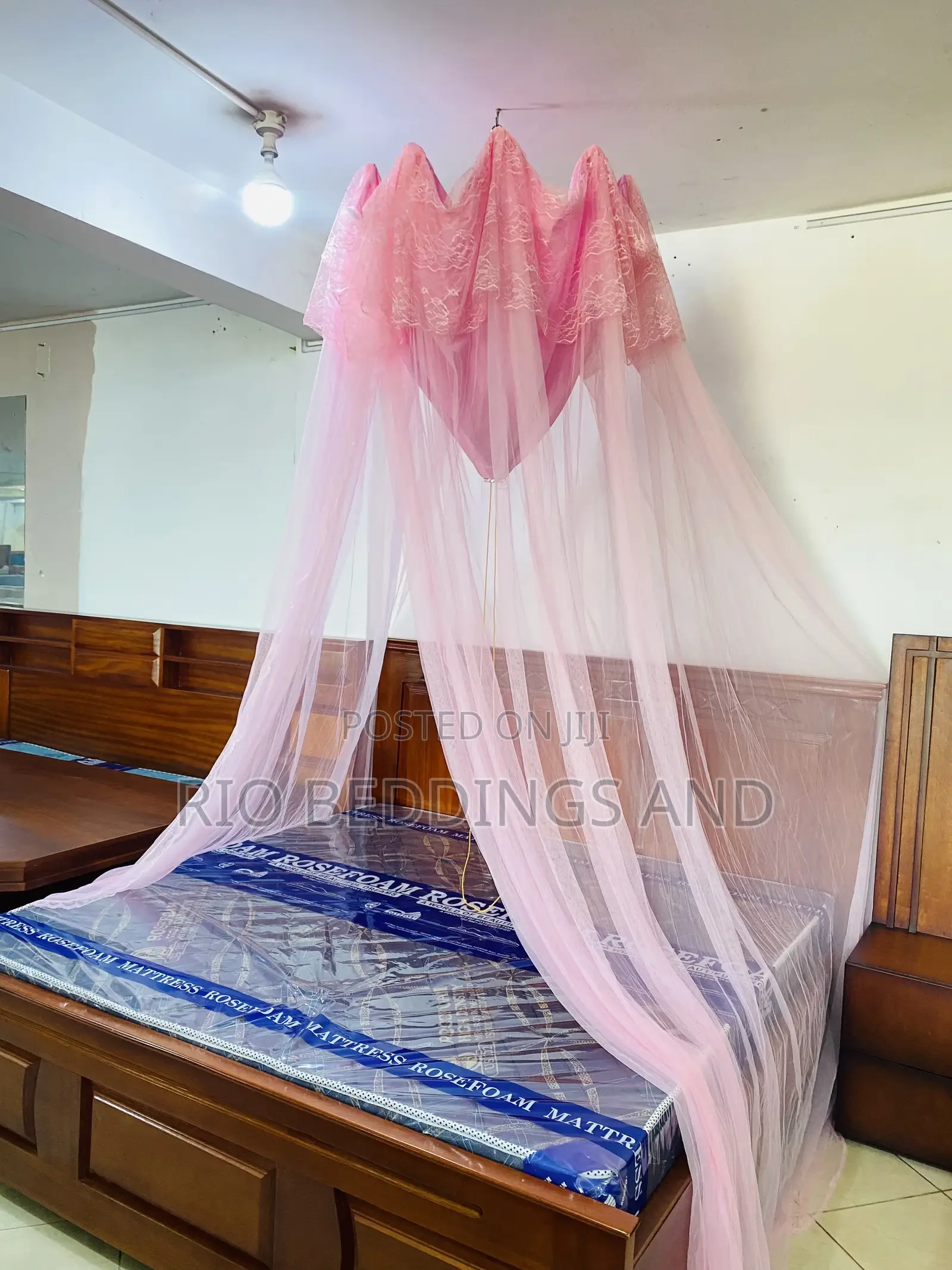 Umbrella Mosquito Net Mounted on Celling