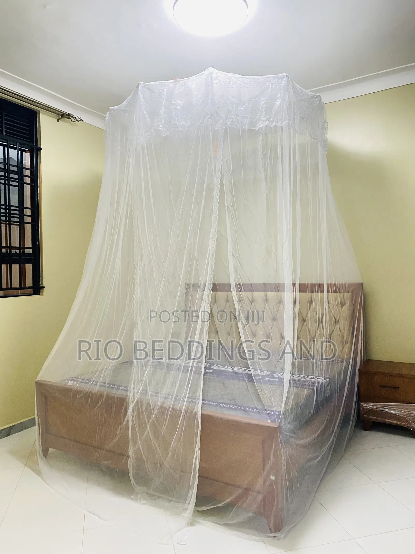 Umbrella Mosquito Net Mounted on Celling