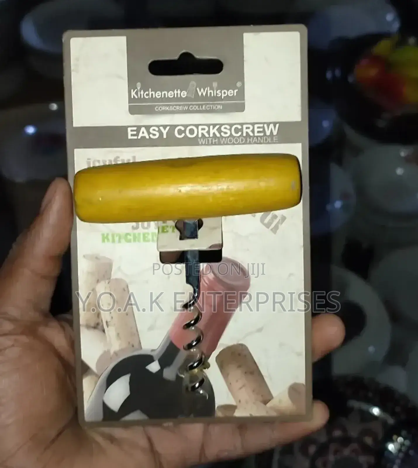 Wine Opener With Wooden Handle