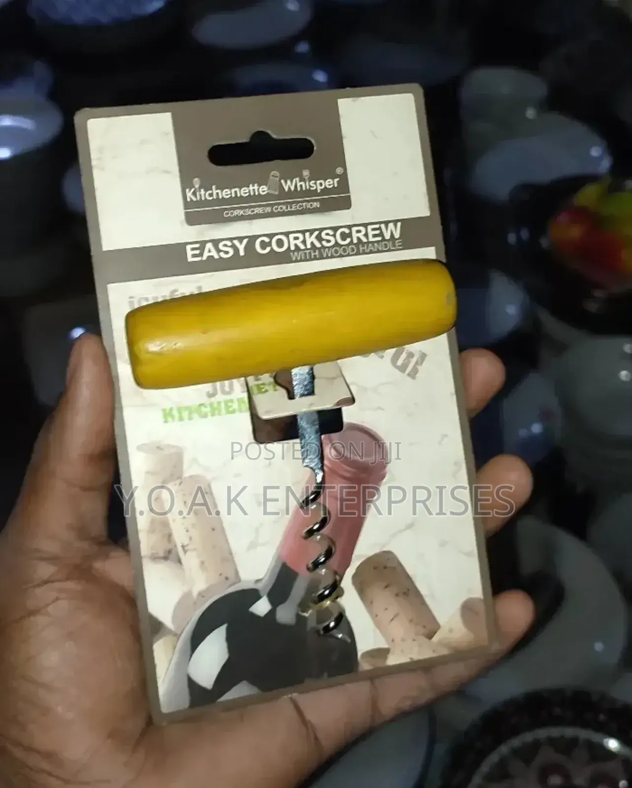 Wine Opener With Wooden Handle