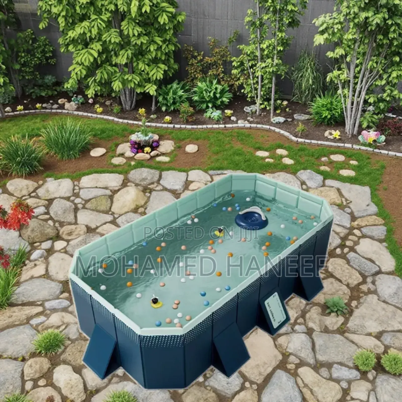 Adults Portable PVC Swimming Pool 4 MTR X 2.5 MTR