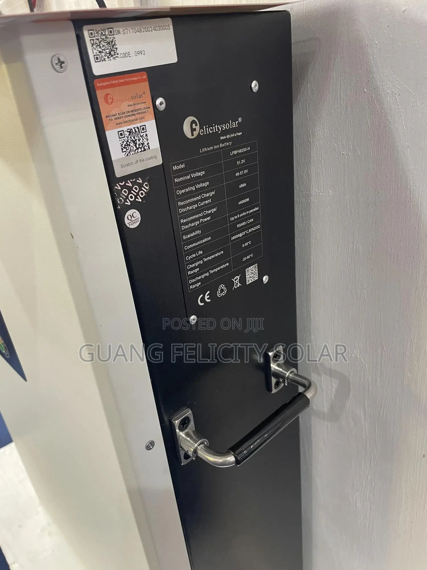 10kwh 200ah 48v Lithium Ion Battery