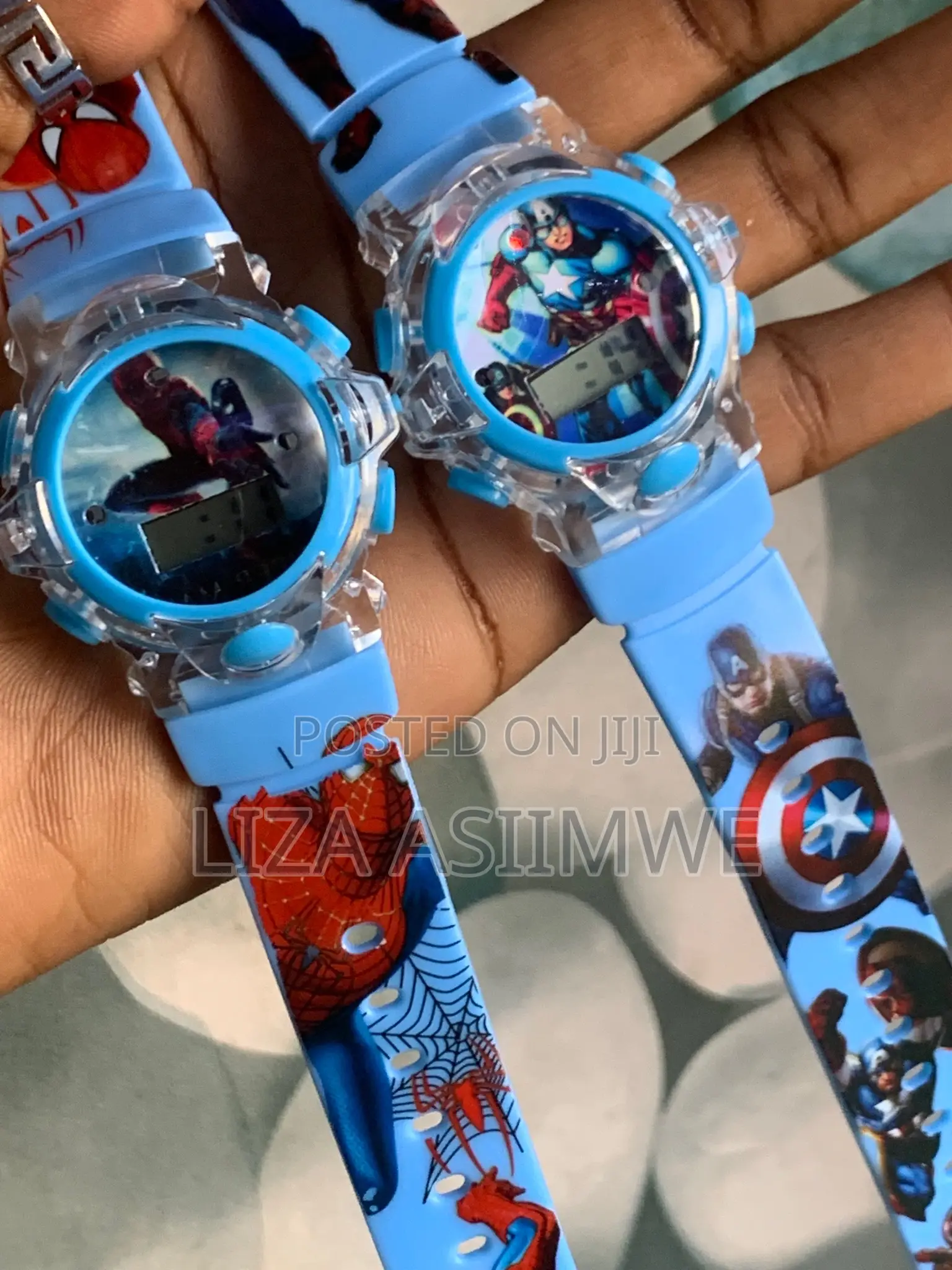 Boys Digital Colour Glowing Light Watches