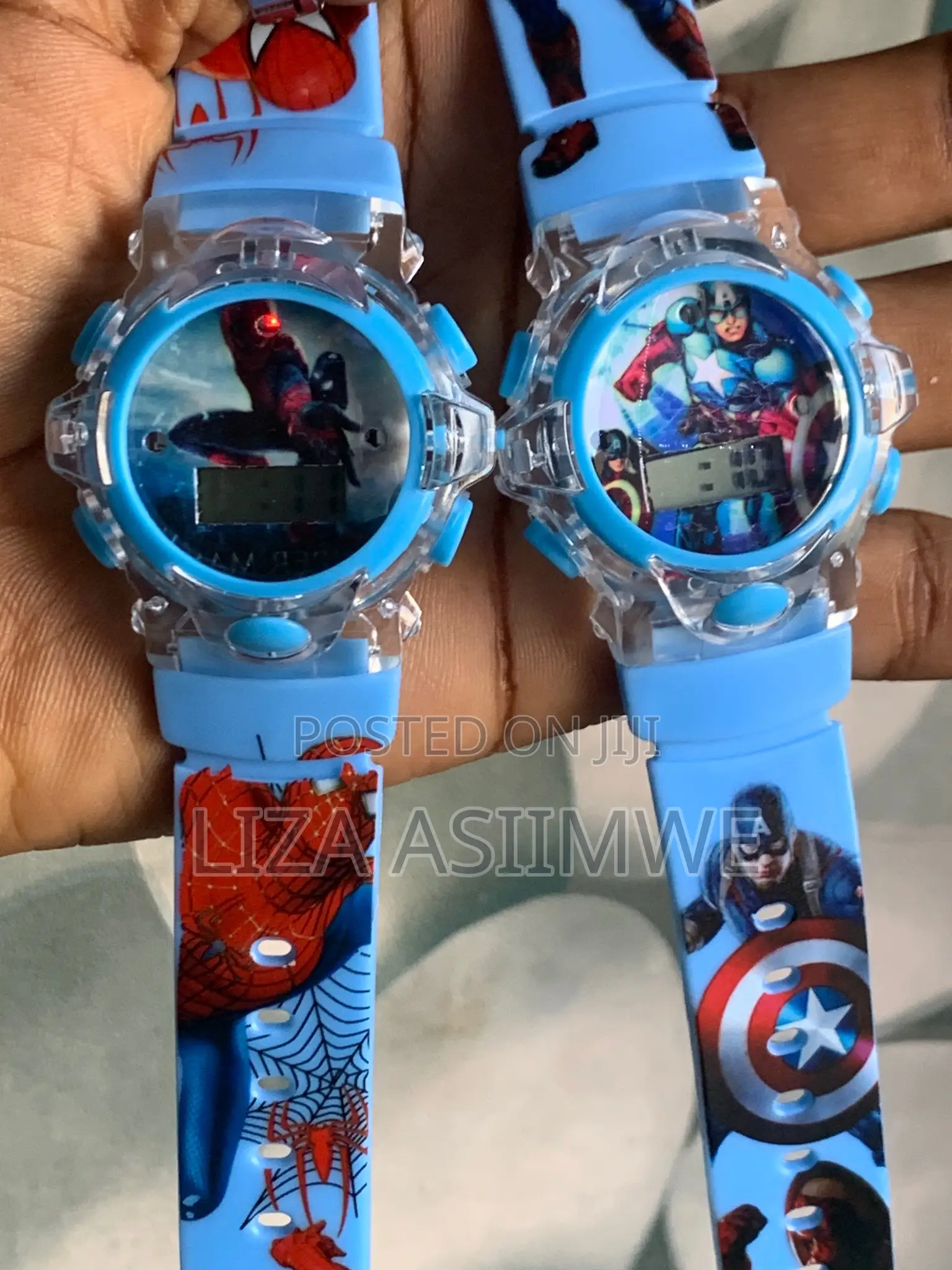 Boys Digital Colour Glowing Light Watches