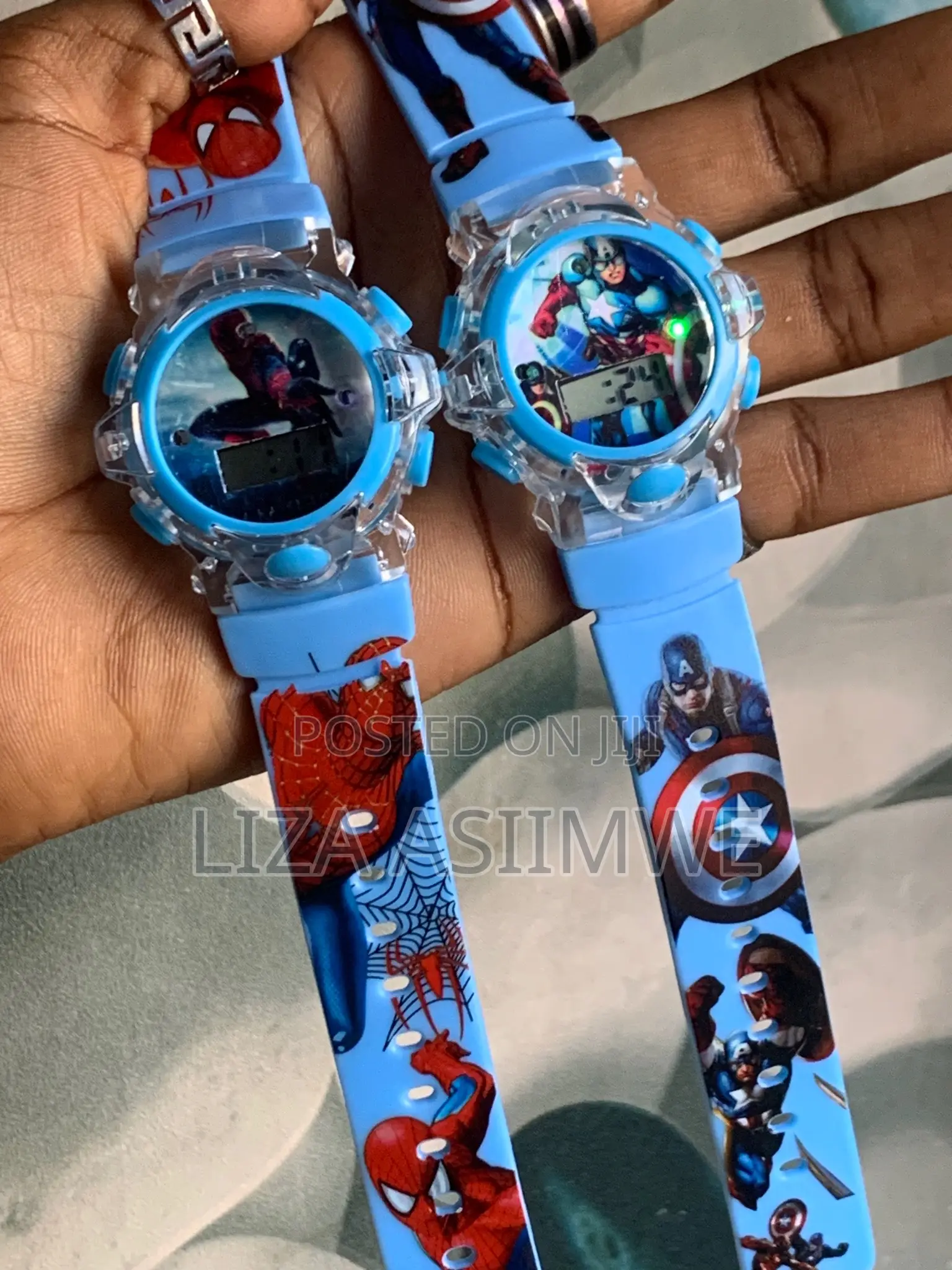 Boys Digital Colour Glowing Light Watches