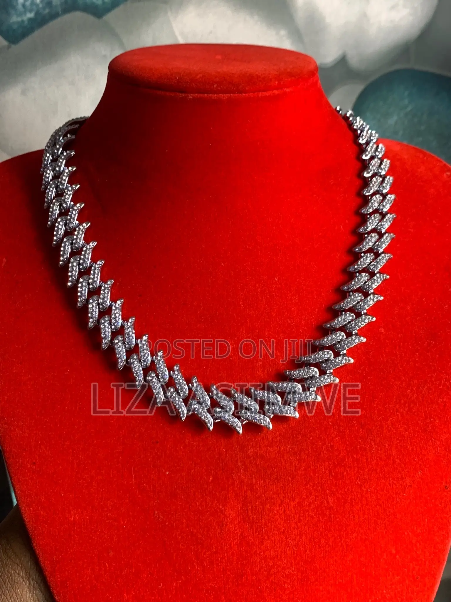 Silver Bling Bling Men’S Necklaces