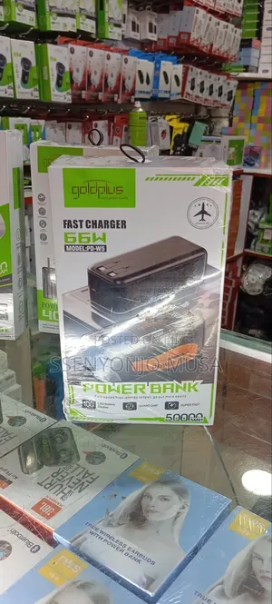 Goldplus M99 50000mah Power Bank With Fast Charging - Pd-W5