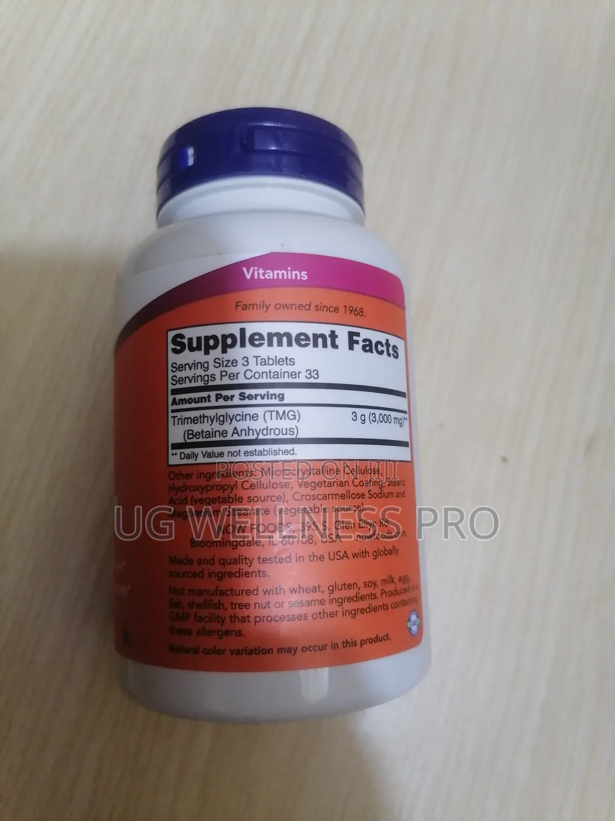 Betaine TMG 1,000 Mg: Ultimate Methylation Liver Support